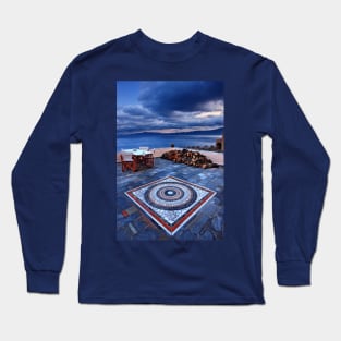 A balcony in Monemvassia Long Sleeve T-Shirt